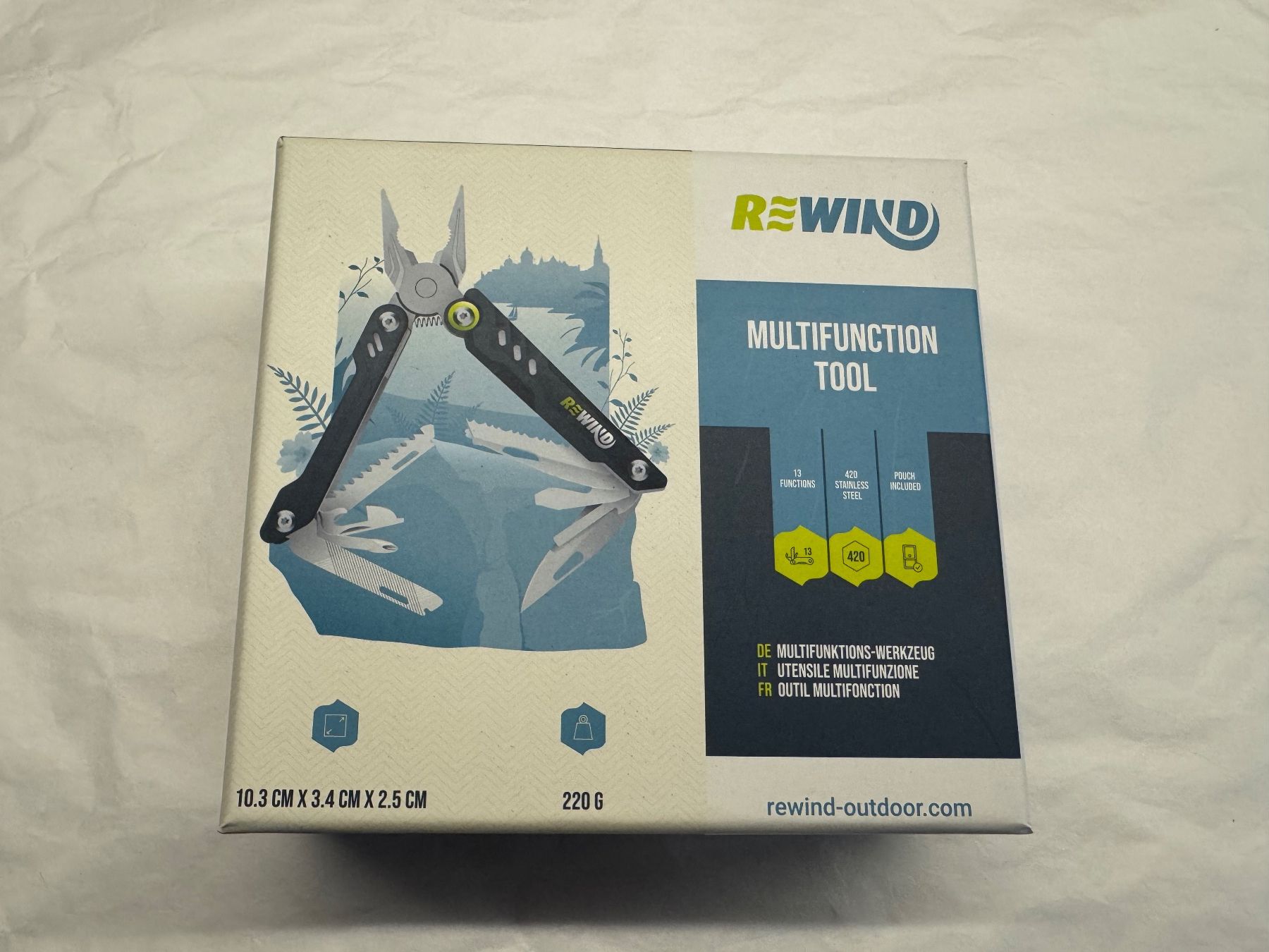 Couteaux de poche: Multifunktionsmesser – Neuf avec emballage d'origine à Kestenholz par Sackmesser67