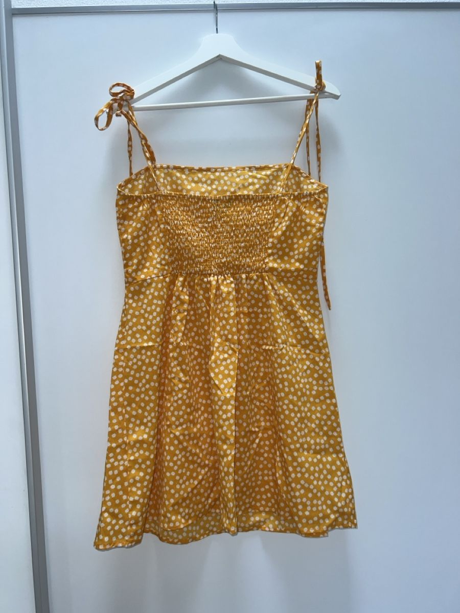 Vestiti: Sommerkleid - Gelb gemustert - Grösse M – Usato da Luzern venduto da Whateverr 1