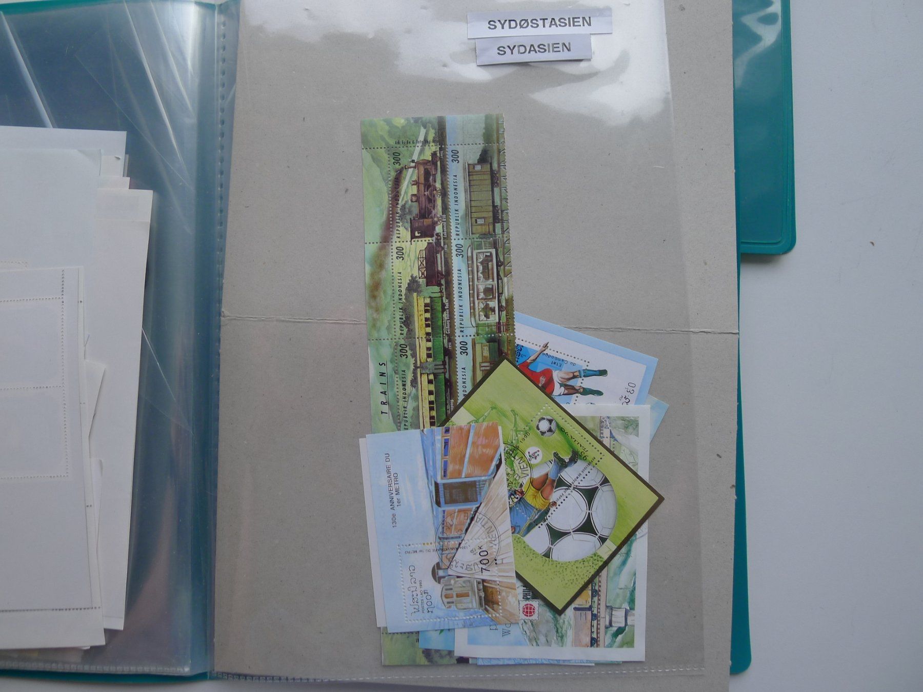 Alle Briefmarken: Gross Ausland Block und Bogen Sammlung mit 47 Bildern – Gebraucht aus Dagmersellen von q1w2e3r4 6