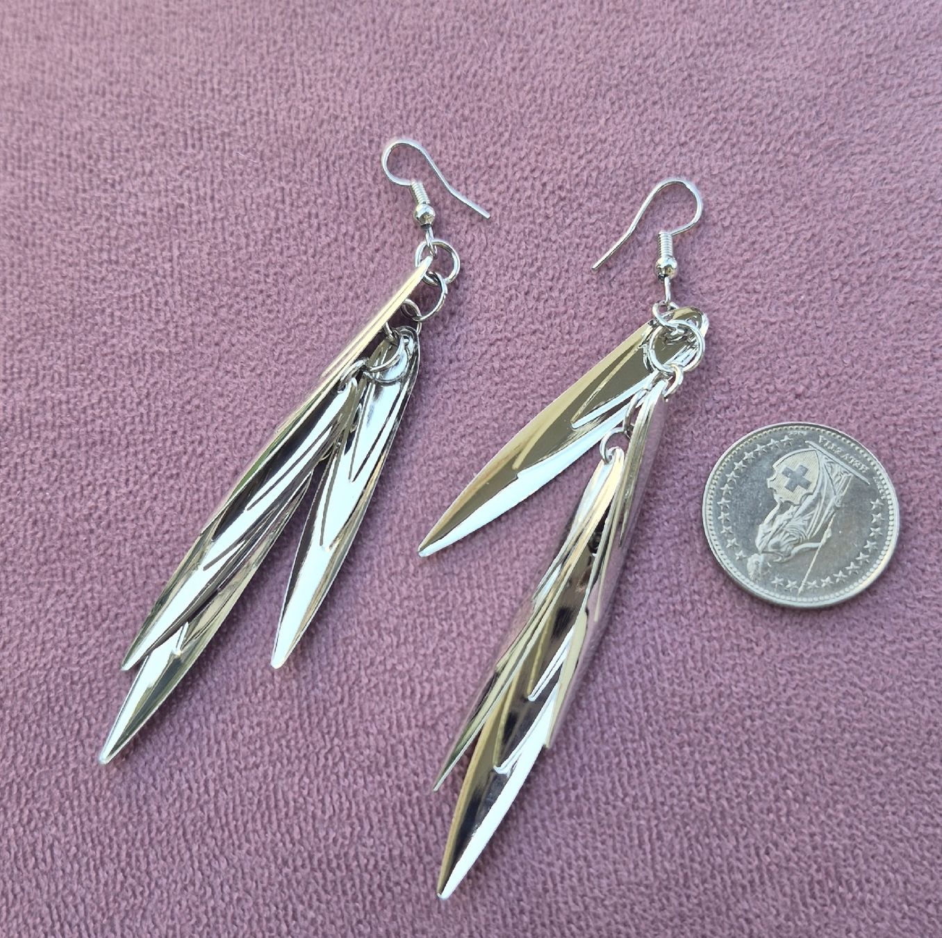 Boucles d'oreille: Orecchini pendenti lunghi argento donna – Neuf (Voir description) à Giubiasco par Stefaniav 2