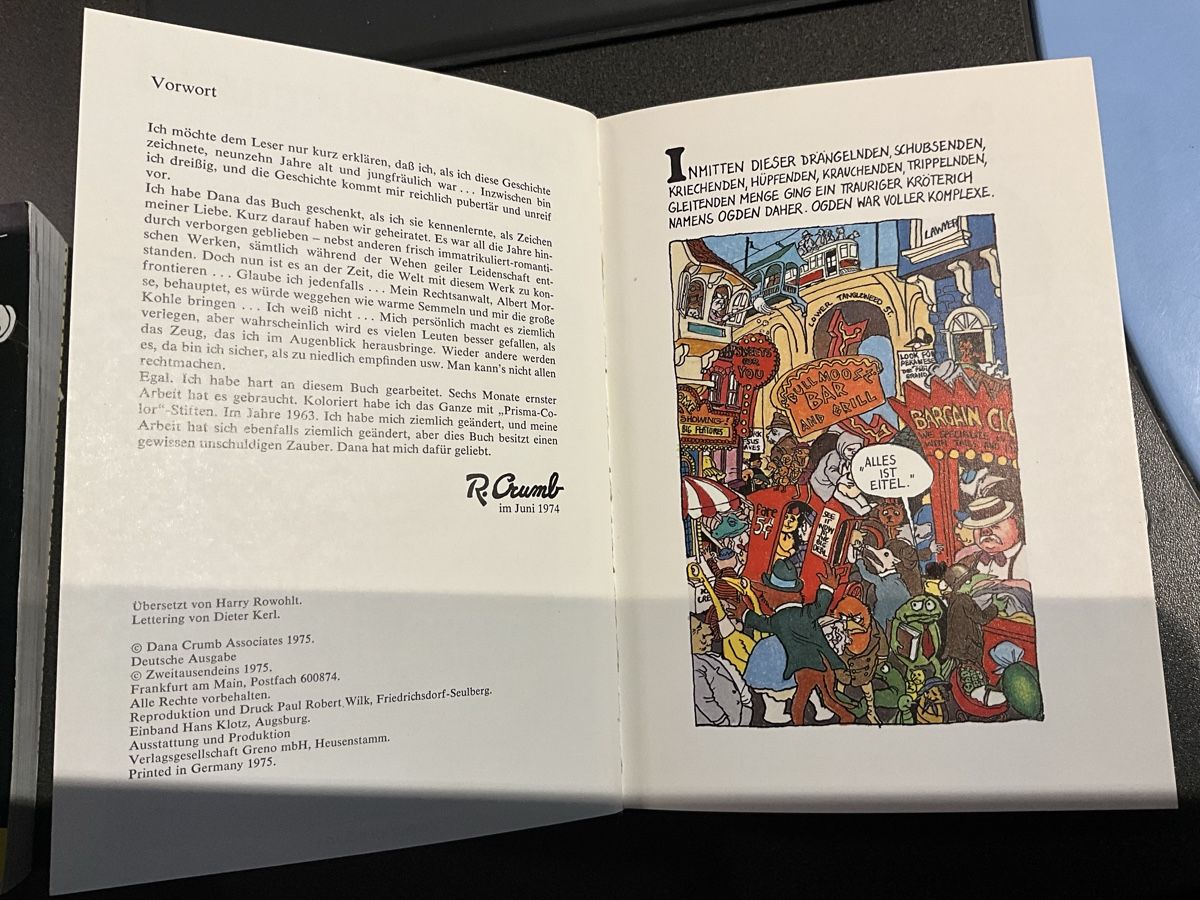 Comics: YUM YUM (R.Crumb) – Gebraucht aus Agriswil von Ueli03 2