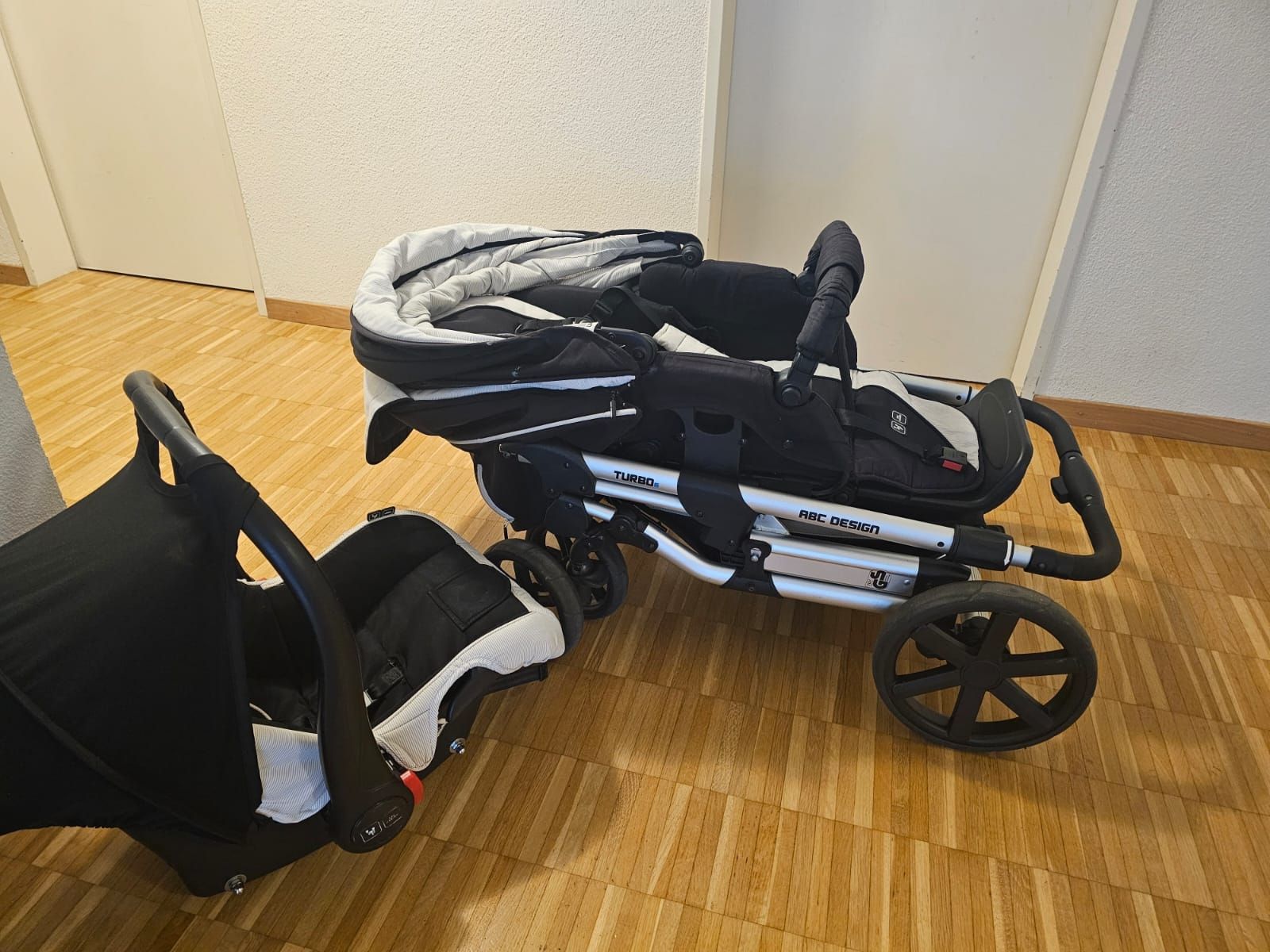 ABC Design Carrozzine: Kinderwagen ABC Design Turbo – Usato da Emmenbrücke venduto da maj_zw5m 2