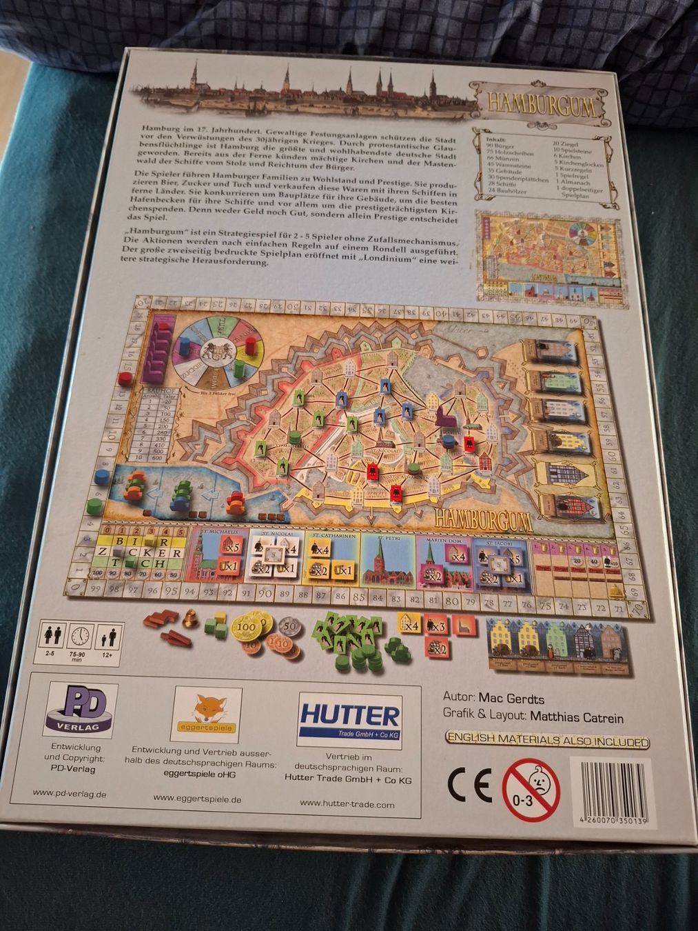 Giochi: Hamburgum – Usato da Basel venduto da Stastny 1