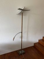 Stehlampe LED im Holzlook