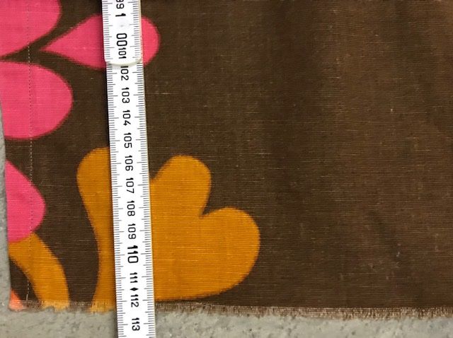 Tende: Vorhang Stoff 70er grosse Blume – Usato da Zürich venduto da gigimai67 3