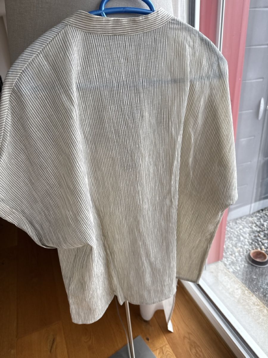 Opus Camicette: Opus Bluse Gr. 38 beige gestreift - NEU – Nuovo e nell'imballaggio originale da Wegenstetten venduto da ItsVi 4