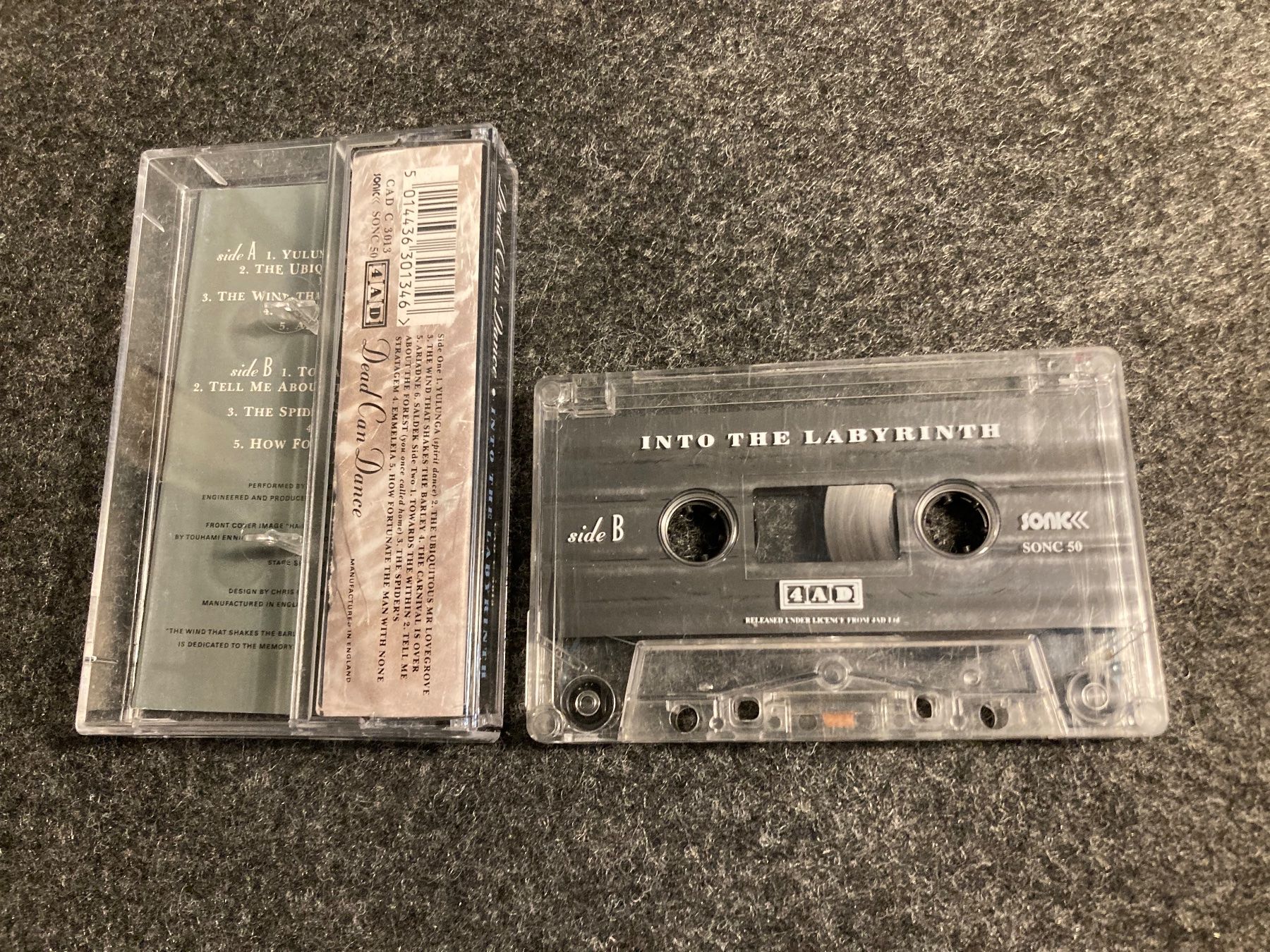 Musicassette: Dead Can Dance - Into The Labyrinth (MC) – Usato da Fribourg venduto da Karushi 4