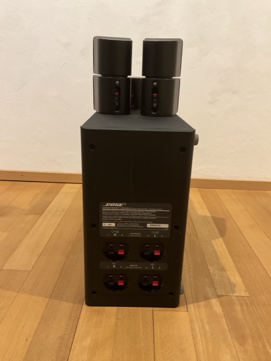 Bose Lautsprecher: BOSE Acoustimass System 5 Serie II, Schwarz – Gebraucht aus Spiez von beuret74 1