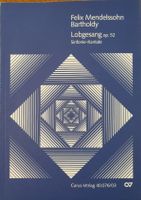 Mendelssohn: Lobgesang - für Soli, Chor, Orchester + 1