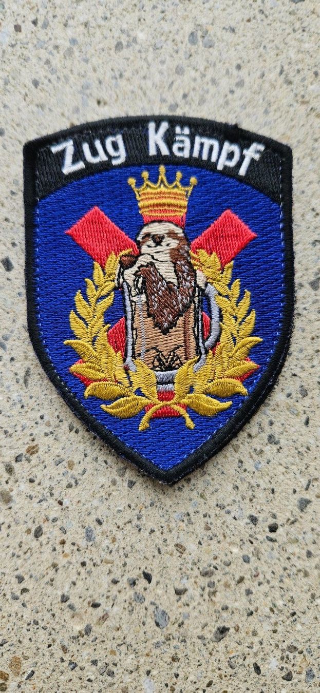 Schweizer Armee Placchette & Badge: *** Zug,s Badge mit klett *** – Nuovo e nell'imballaggio originale da Riedholz venduto da fr_sIruP