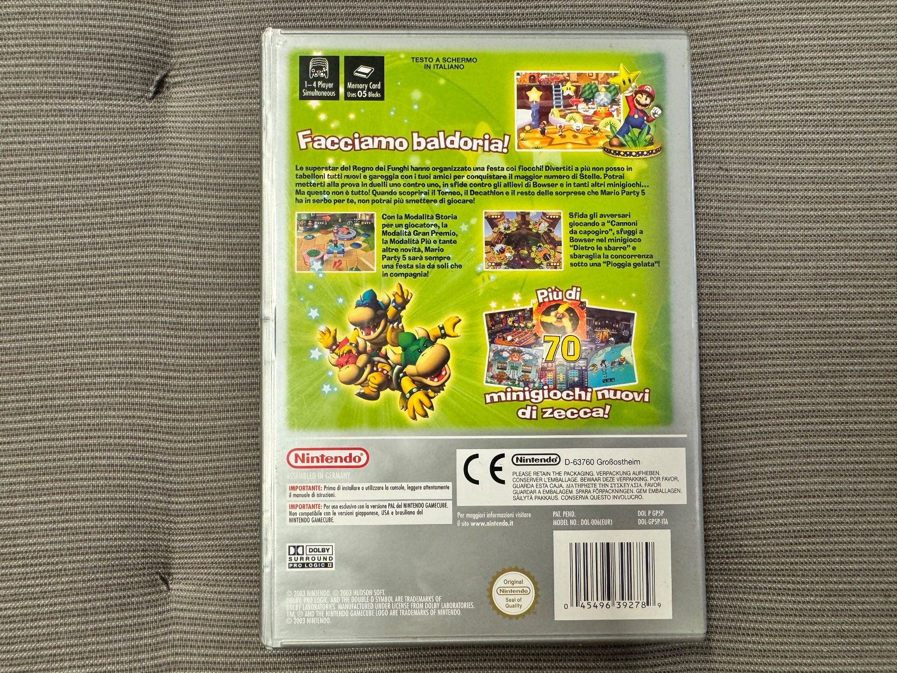 Nintendo Spiele: Mario Party 5 GameCube – Gebraucht aus Giubiasco von  1