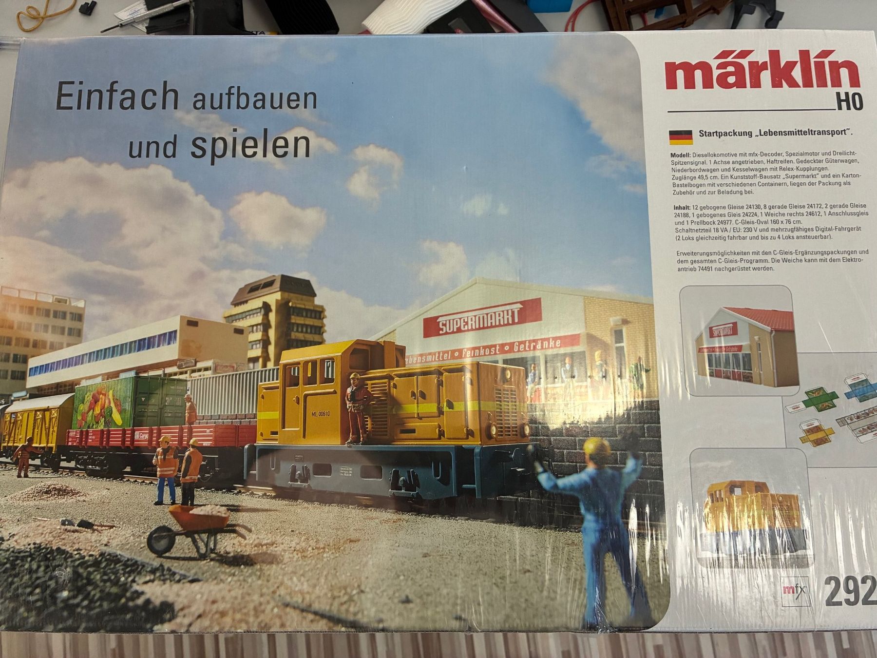 Märklin Modellini di ferrovie: Starterpack Märklin 29250 original verschweisst, vergriffen – Nuovo e nell'imballaggio originale da Sissach venduto da tu44