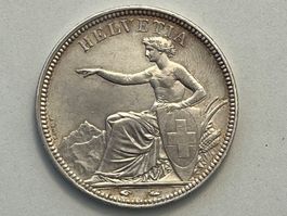 5 Franken 1850 A, Vorzüglich!!!