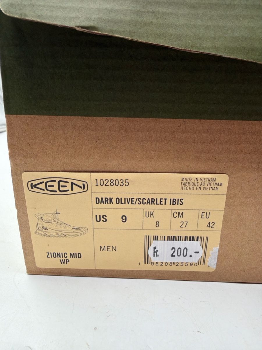 Keen Herrenschuhe: Keen Wanderschuhe Zionic Mid WP Grösse 42 neu – Neu und originalverpackt aus Sirnach von Gin_kobi02 4