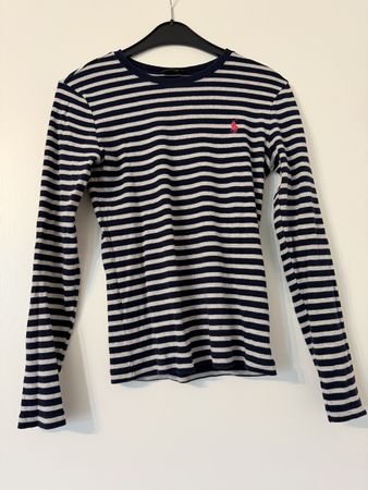 Maglia manica lunga riga Polo Ralph Lauren 