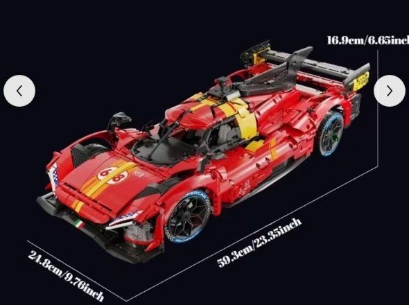 Kit di costruzioni: Sportwagen Modell 1:8  ca. 3200 Teile – Nuovo e nell'imballaggio originale da Horn venduto da Hoac24 4