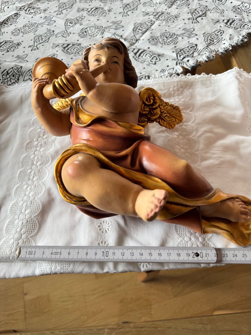 Statuette: Holzengel von C.+E. Wallnöfer-Grond – Usato da Rüti ZH venduto da Atina.c 3