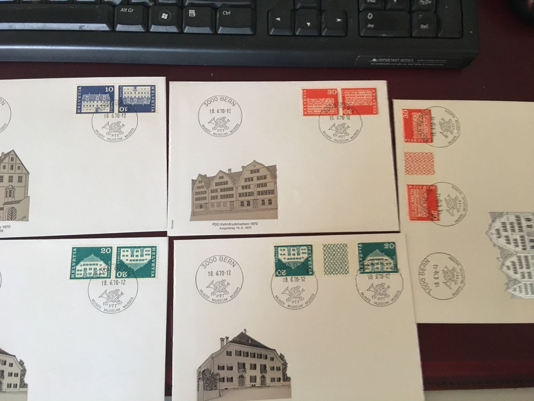 Tutti i francobolli: 5 FDC – Nuovo (secondo la descrizione) da Arch venduto da Seil818