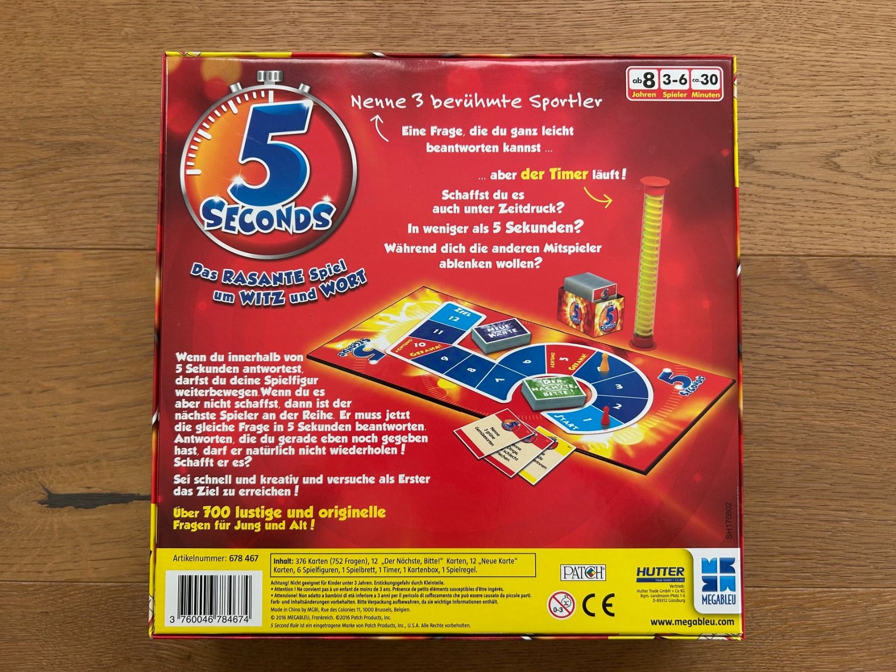 Giochi: Spiel "5 SECONDS" von MEGABLEU – Nuovo (secondo la descrizione) da Grub AR venduto da DukeStatham 1