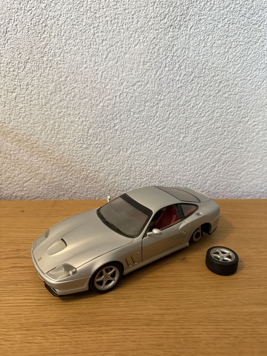 UT Models Modellautos: UT Models Ferrari 550 (1996) 1/18 – Gebraucht aus Aarberg von Paloma013 1