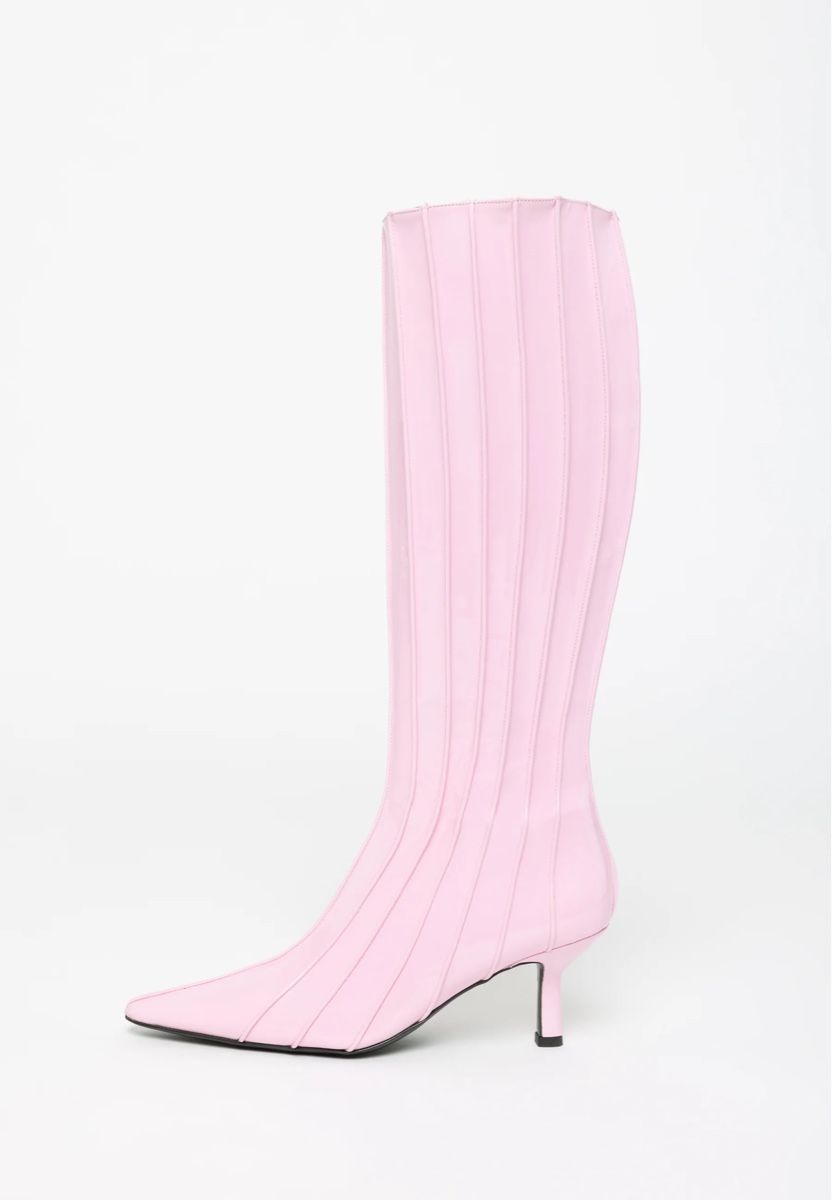 Scarpe da donna: BY FAR DOLLY PINK - OVERKNEES - Orginalpreis 875.- – Nuovo e nell'imballaggio originale da Zürich venduto da luxuryoutlet1 4