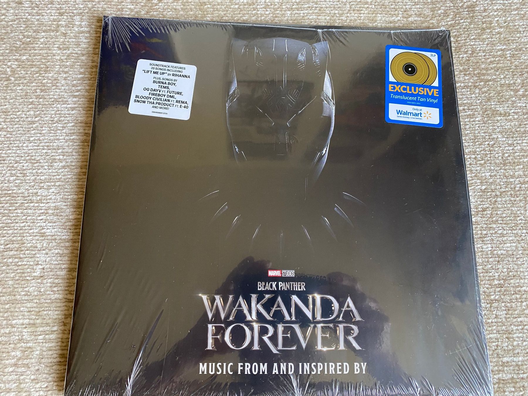 Dischi in vinile: Black Panther: Wakanda Forever / 2LPs Coloured – Nuovo (secondo la descrizione) da Basel venduto da Dinosauce