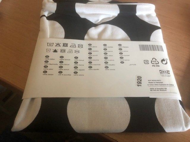 Ikea Biancheria da letto: IKEA TAILLE OREILLER 50 X 50 CM NEUF – Nuovo e nell'imballaggio originale da Bernex venduto da eunicefitz 1
