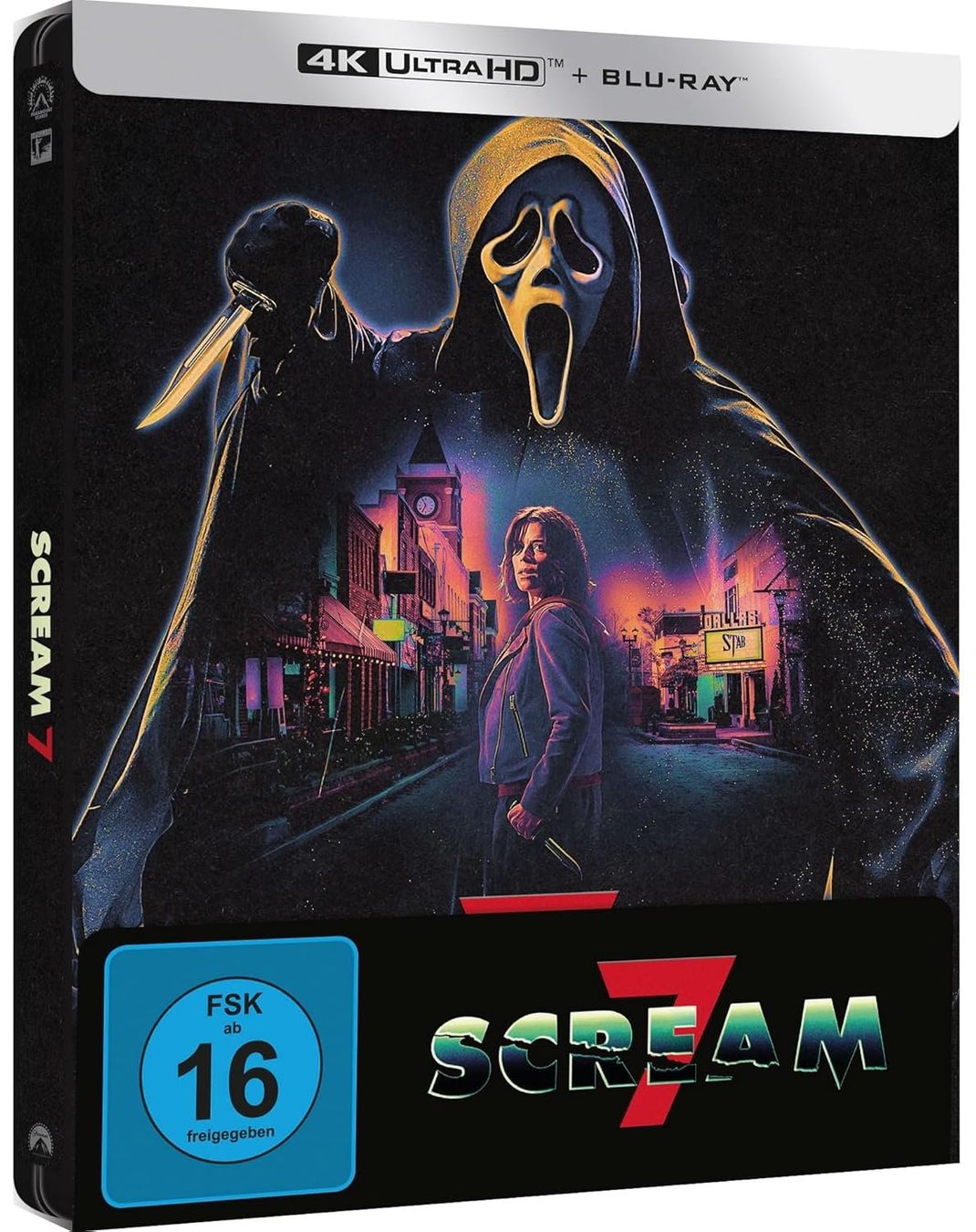 Tutti i DVDs: Blu - ray Scream 7  - Steelbook - 4K + Blu-ray – Nuovo e nell'imballaggio originale da Dübendorf venduto da 13geister
