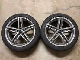 * 4x Audi S5 B8 Winterräder ET35 - Continental 245/40 R 18 *