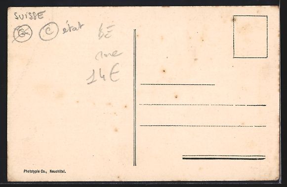 Cartoline postali: AK Aarberg, Zuckerfabrik mit Schornstein – Usato da Berlin venduto da bartko-reher 1