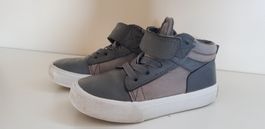 Halbschuhe grau/braun, Gr. 26