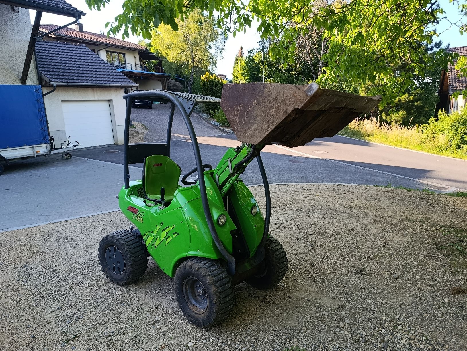 Hoflader: Kompaktlader/Hoflader Avant 218 – Gebraucht aus st.pantaleon von Hofi1985 2