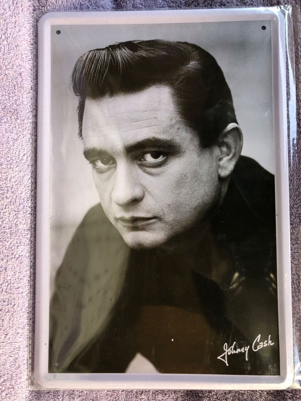 Ecriteaux: Johnny Cash rock n roll musik – Neuf (Voir description) à Reinach AG par rares75