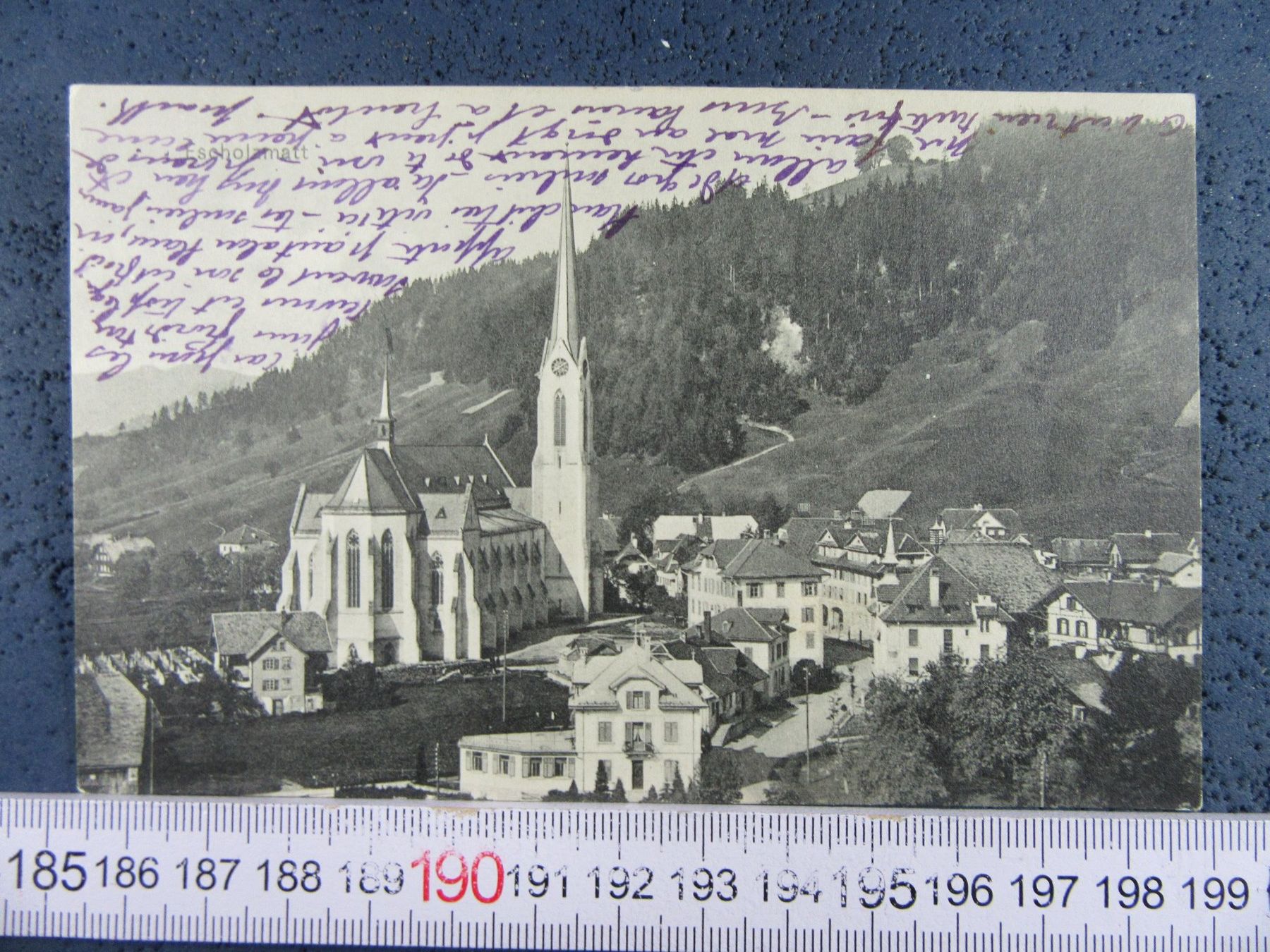 Ansichtskarten: ESCHOLZMATT LU AK 1912 – Gebraucht aus Ettingen von Hausi4711