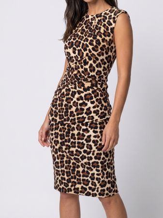 Rinascimento Kleid Leo Print Gr. S