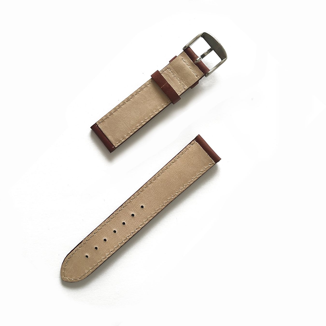 Bracciali & Braccialetti: Bracelet cuir marron, neuf de stock – Nuovo (secondo la descrizione) da Biel/Bienne venduto da Swiss-Watches-Offers 1