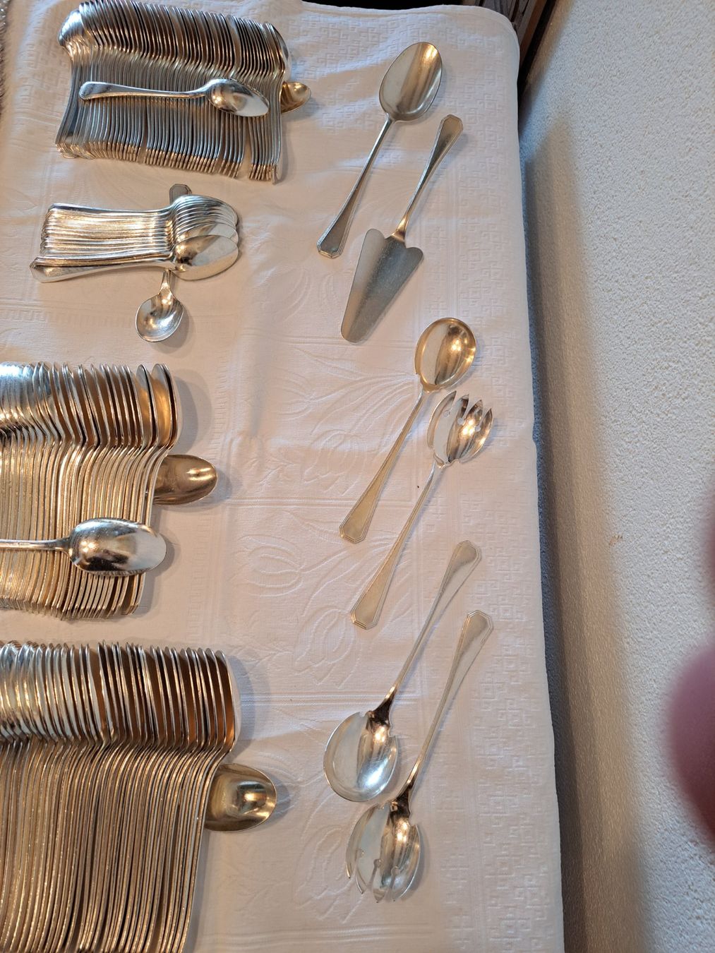 Christofle Set di posate: CHRISTOFLE Silber Besteck – Usato da Rigi Kaltbad venduto da rigIdyll 1