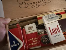 Boite remplie de cigare 