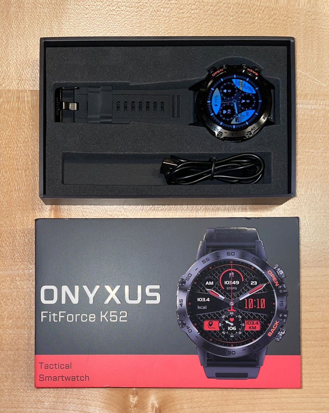 Smartwatch: Montre Onyxus FitForce k52 – Nuovo e nell'imballaggio originale da Vicques venduto da 7uy 1