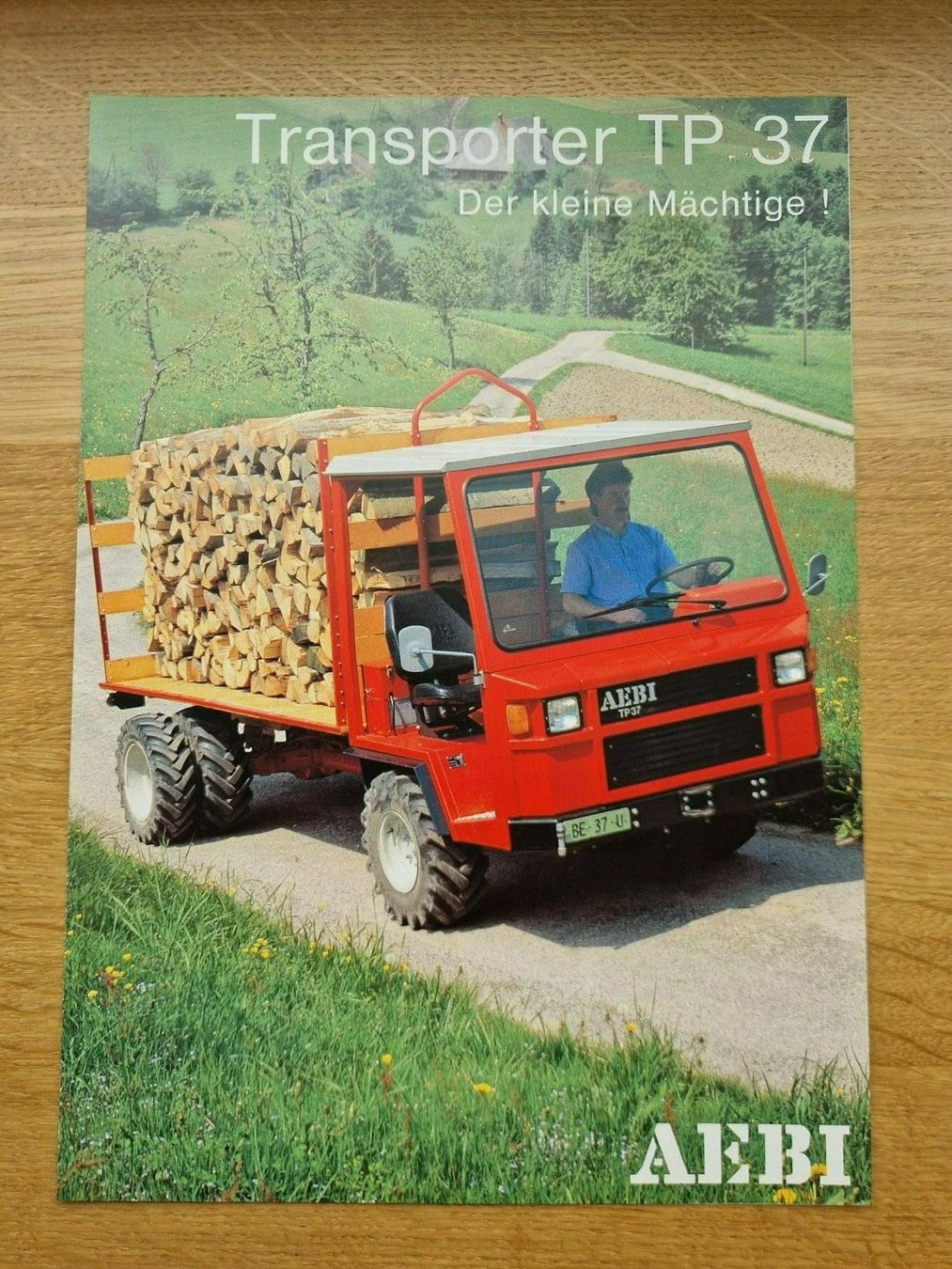 Aebi Trattori: Original Prospekt Aebi Transporter TP37 – Usato da Dürnten venduto da Bachtel84