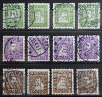 Dänemark Lot mit alten Werten V