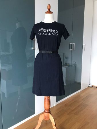 Freistil Kleid S 36 Navy