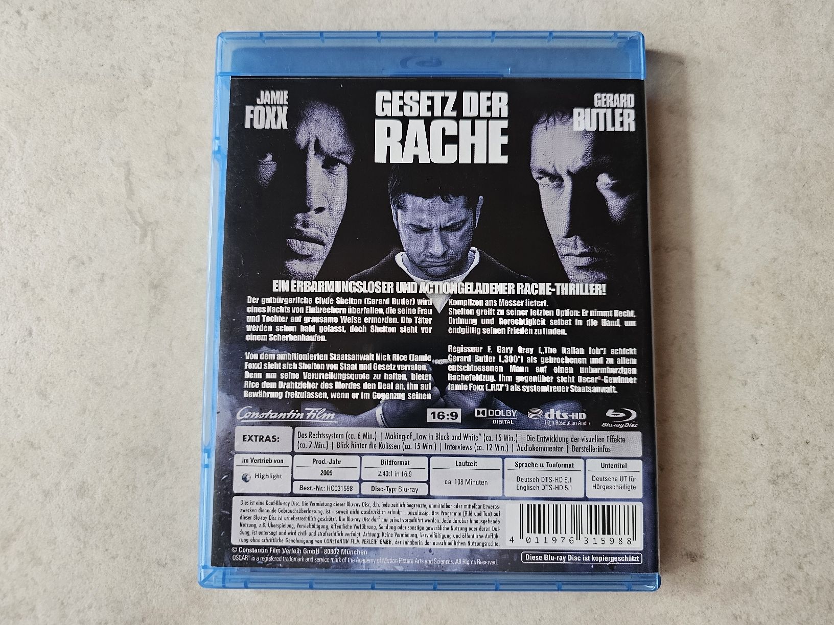 Tutti i DVDs: Gesetz der Rache  /  Bluray – Usato da Schneisingen venduto da backstore24 1