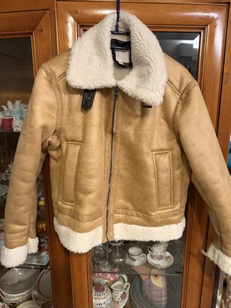 H&M faux leather jacket L