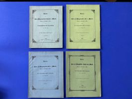 Die Gesellschaft der Böcke. 8 Reden 1844-1866. C. von Muralt