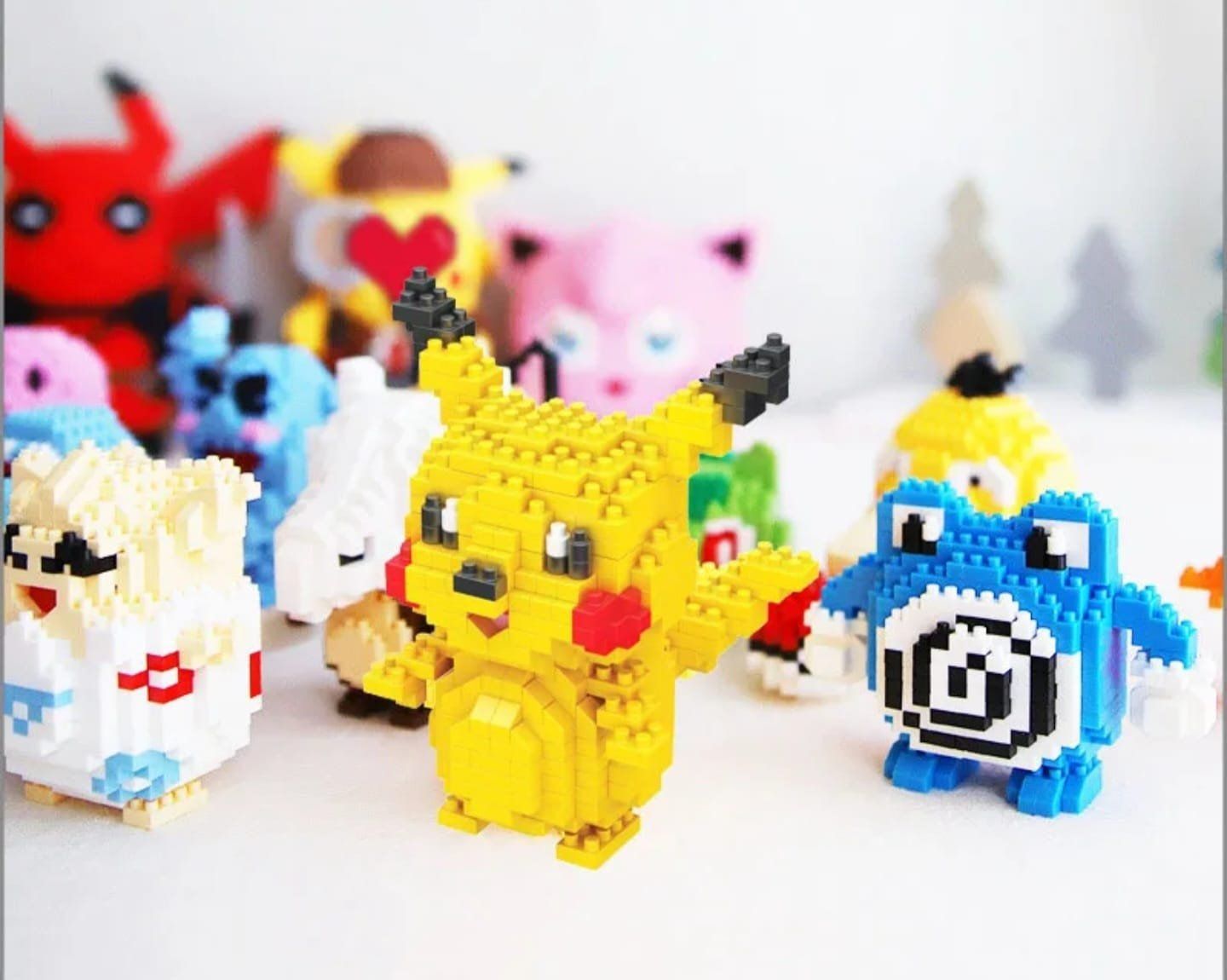 Pokémon Statuette: Pokémon Micro Brick Psyduck – Nuovo e nell'imballaggio originale da Bern venduto da Maxdamato 4
