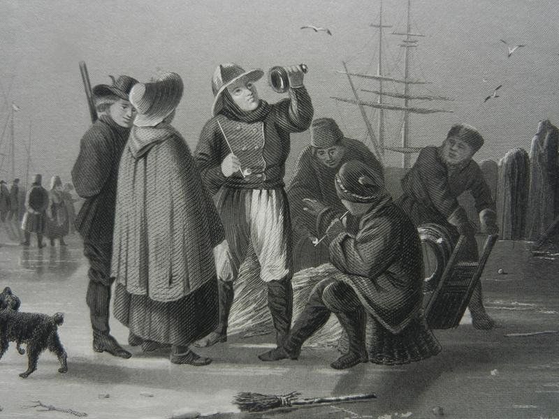 Incisioni: Amsterdam Wintervergnügen – Usato da Risch venduto da Rischli15 8