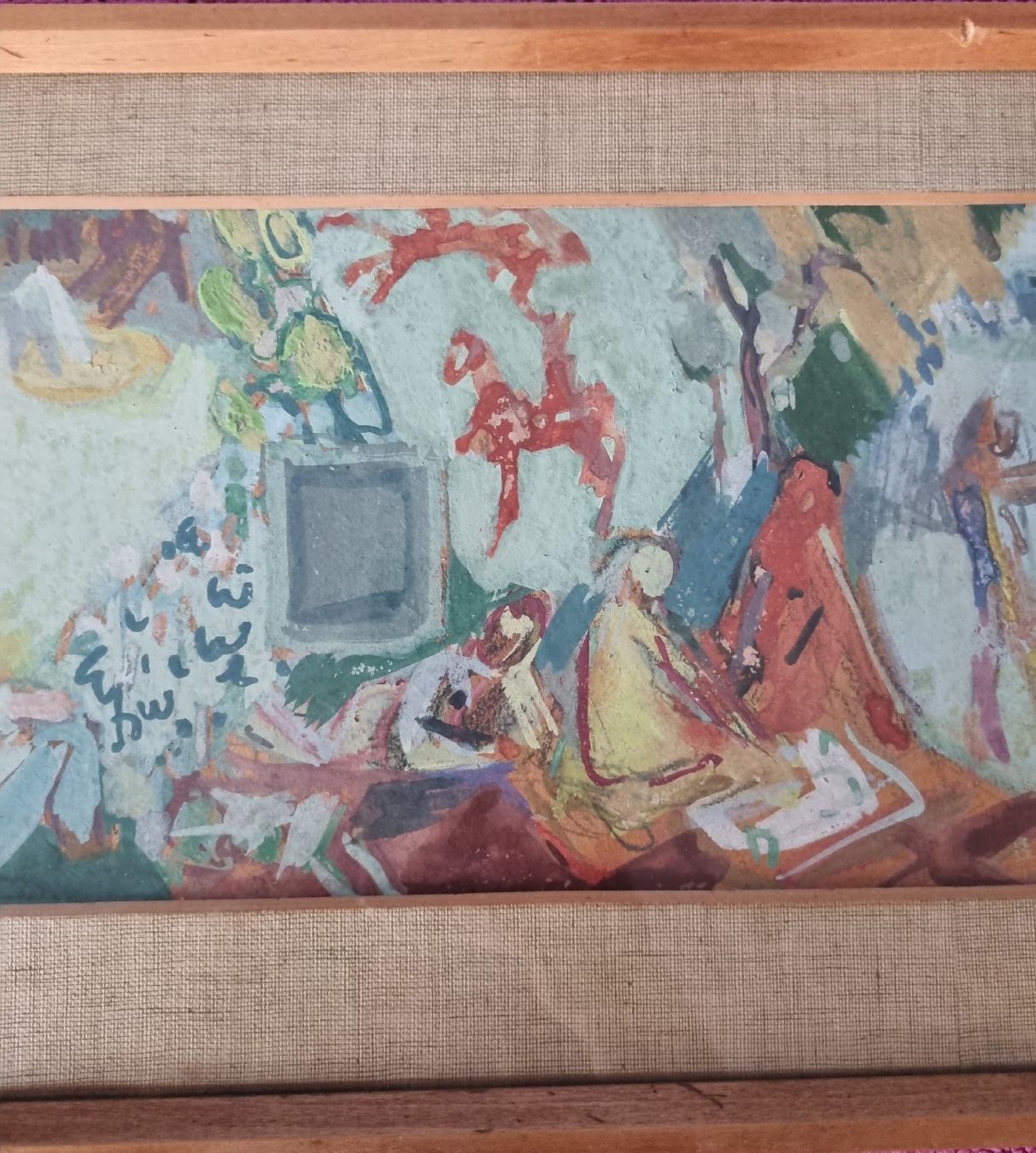 Gemälde: Aquarell von Martin A. Christ – Gebraucht aus Zürich von Emmaforte 4