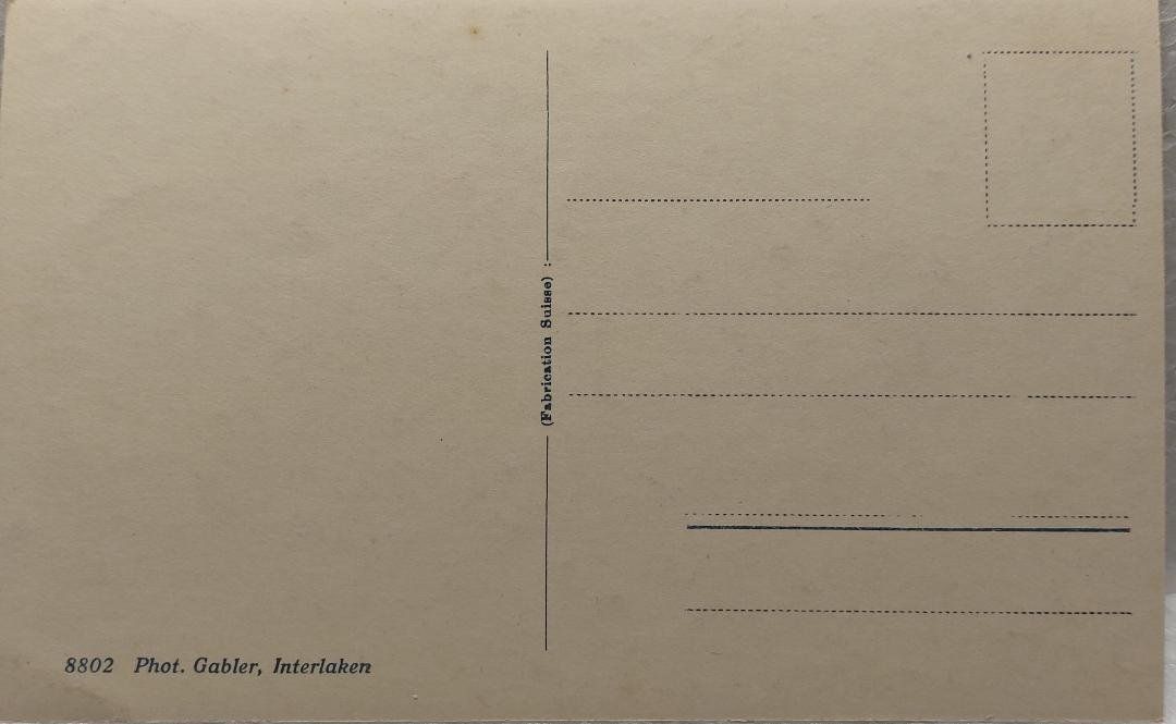 Cartoline postali: LAUTERBRUNNEN - Mürrenbahn – Usato da Delémont venduto da Domdom1 1
