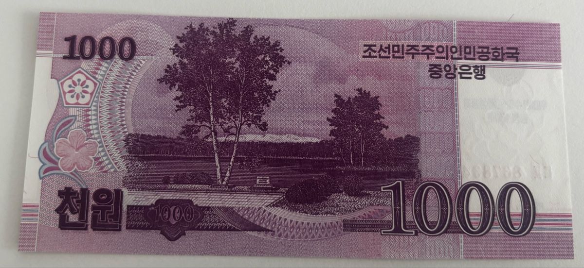 Banknoten: Korea 1000 Won 2008 Neuwertig – Neu (gemäss Beschreibung) aus Algetshausen von Carrhard 1